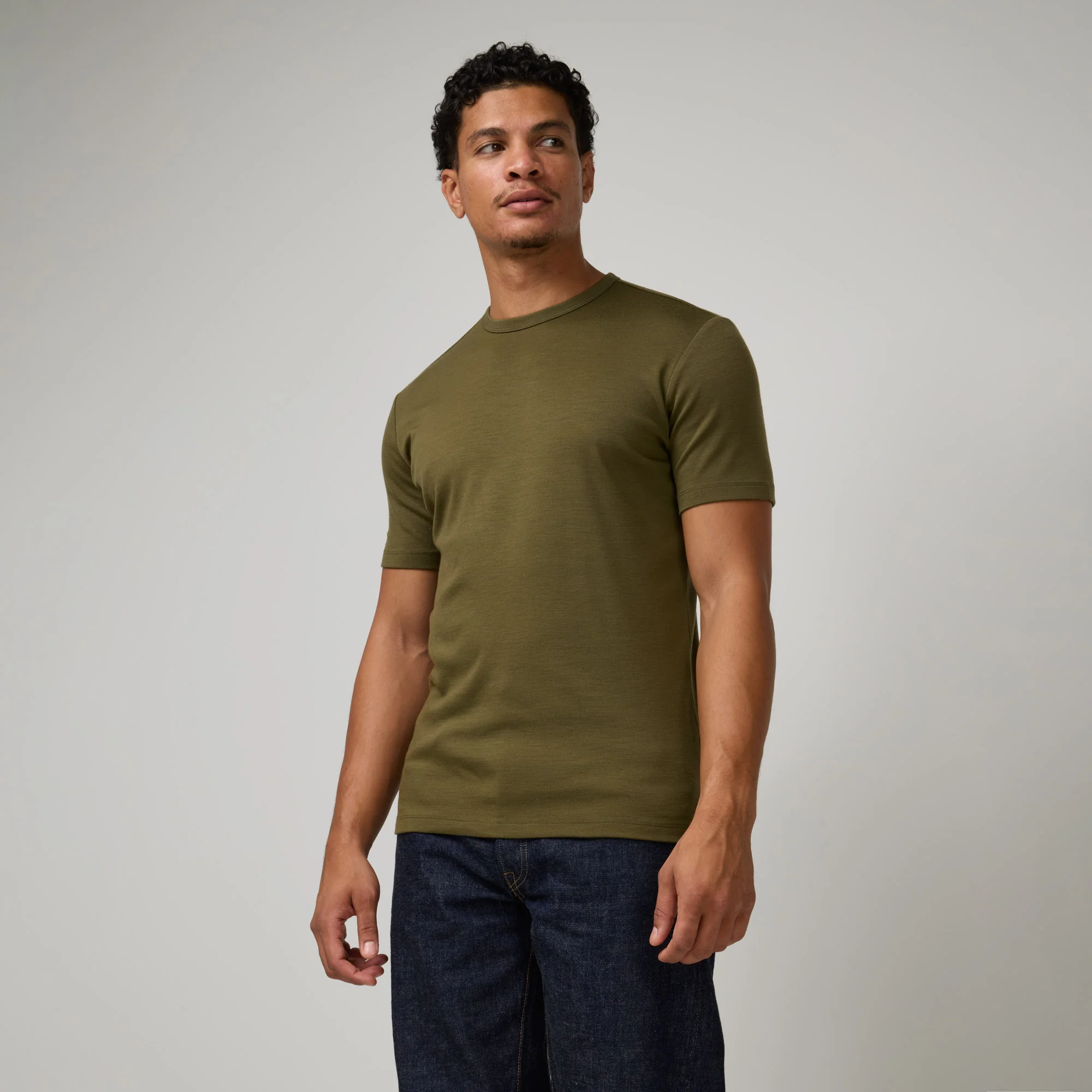 Men's Interlock Crew Neck Tee - Image 4