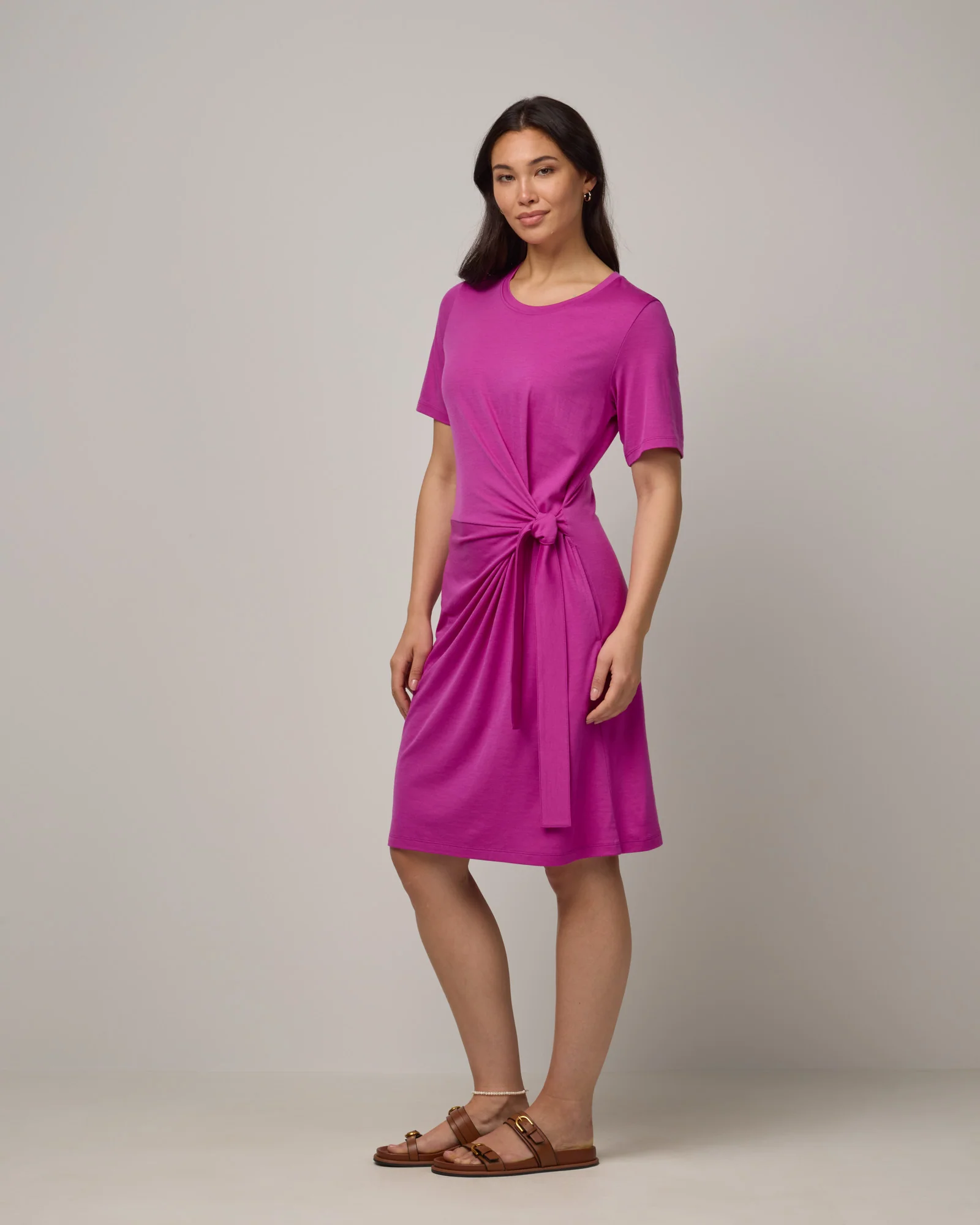 Kelly Faux Tie Dress - Image 3