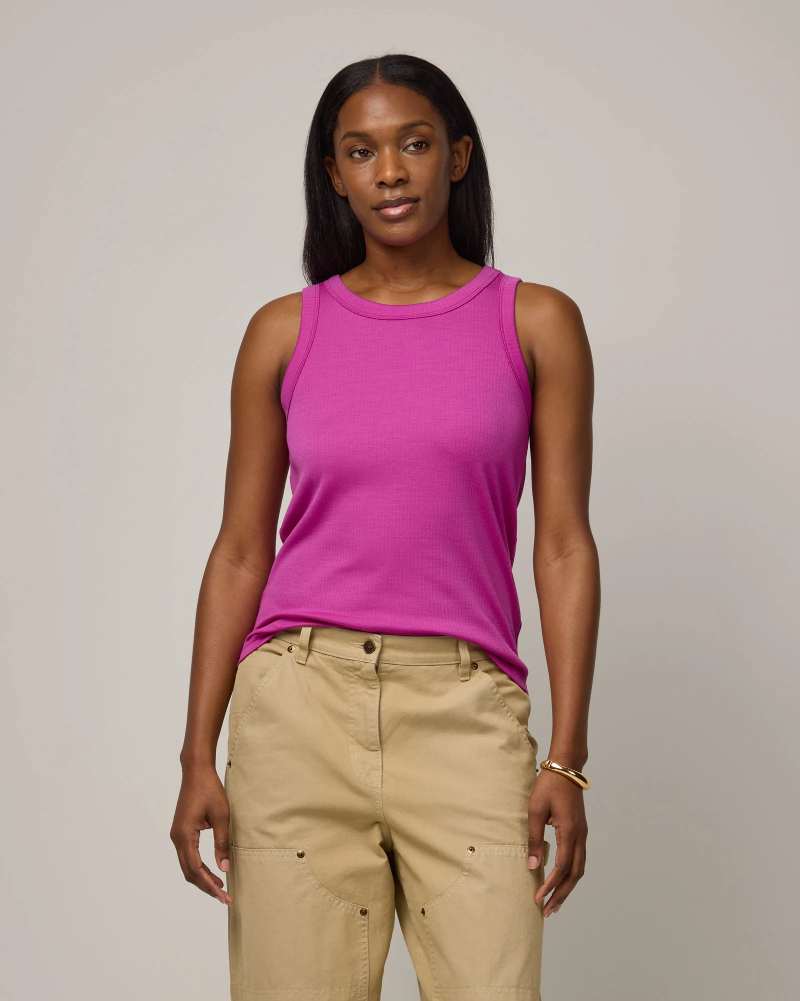 Lily Ribbed Tank