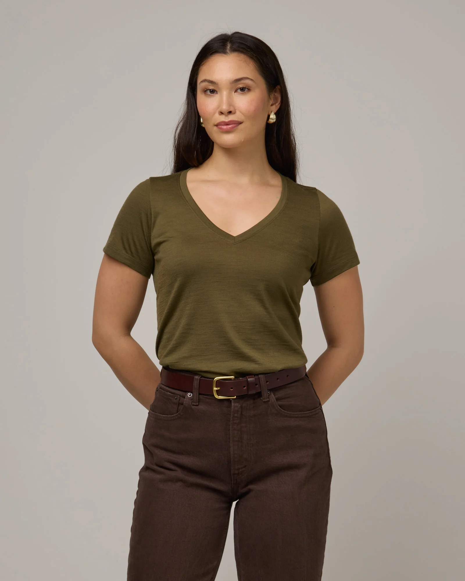 Morgan V-Neck Tee