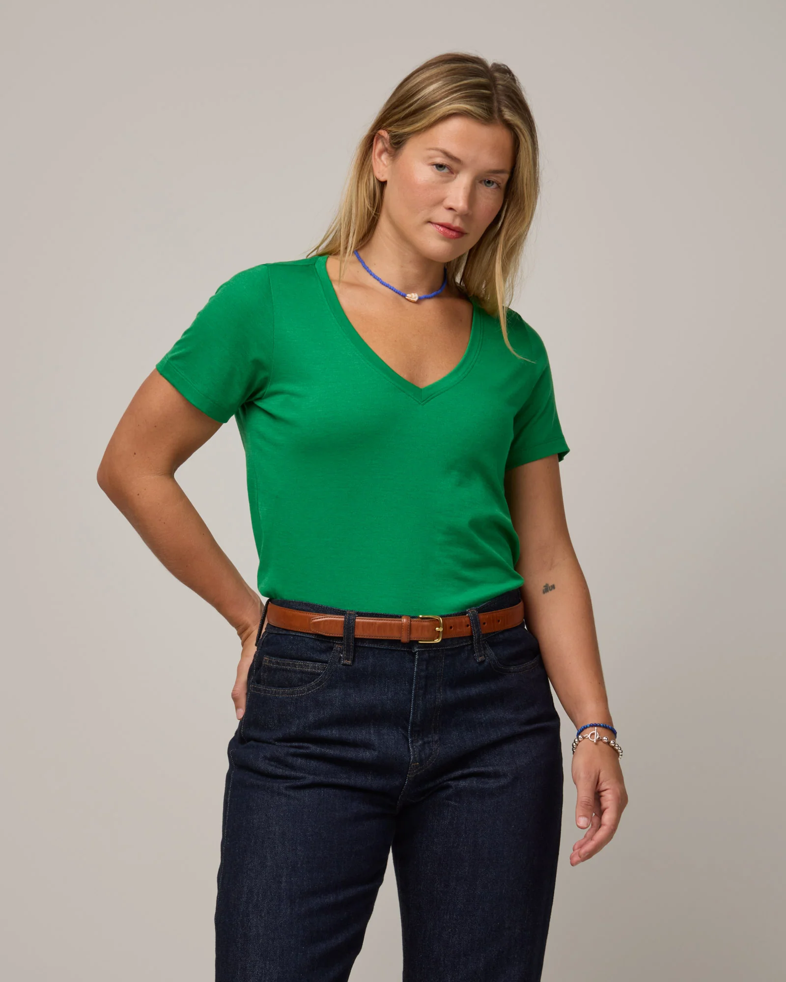 Morgan V-Neck Tee - Image 3