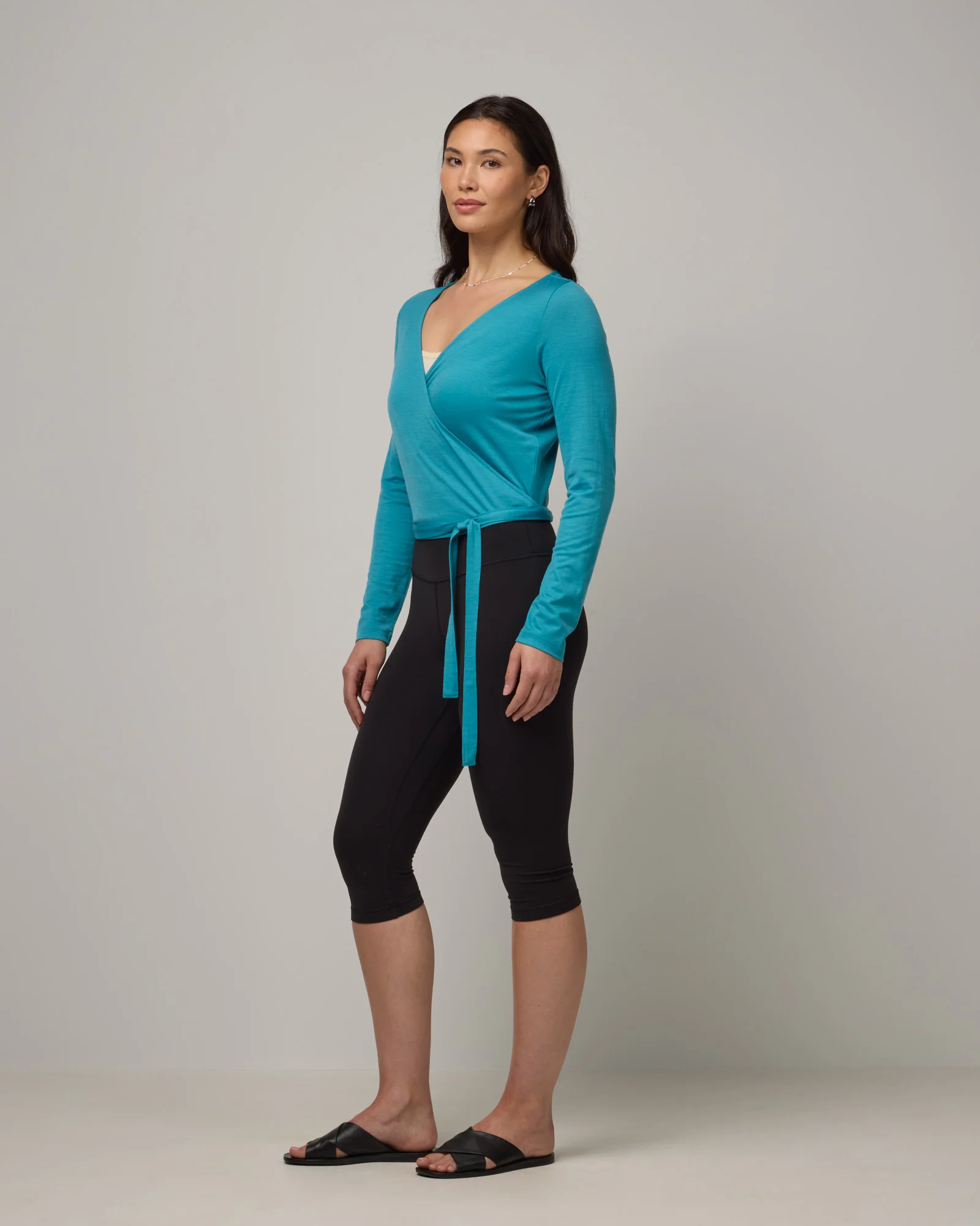 Natalia Wrap Top - Image 3