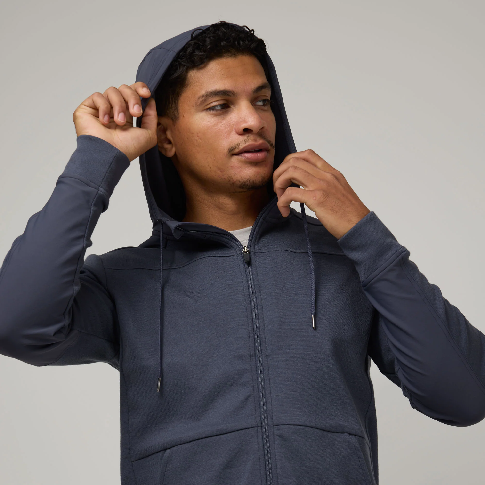 Men's Ponte Travel Hoodie - Image 4