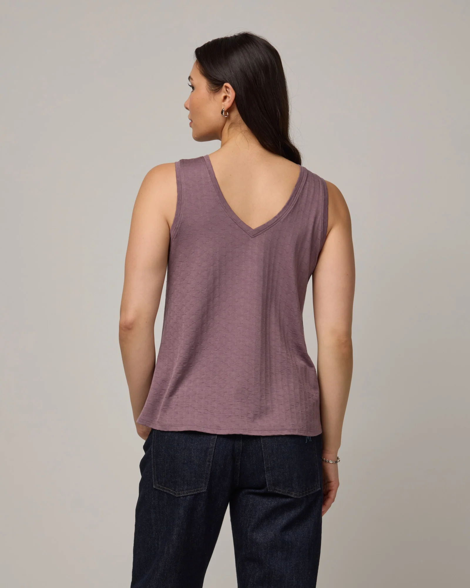 Poppy Jacquard Reversible Tank - Image 2
