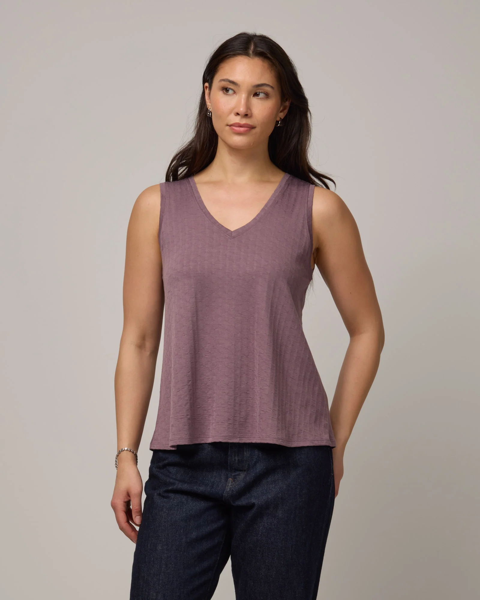 Poppy Jacquard Reversible Tank - Image 3