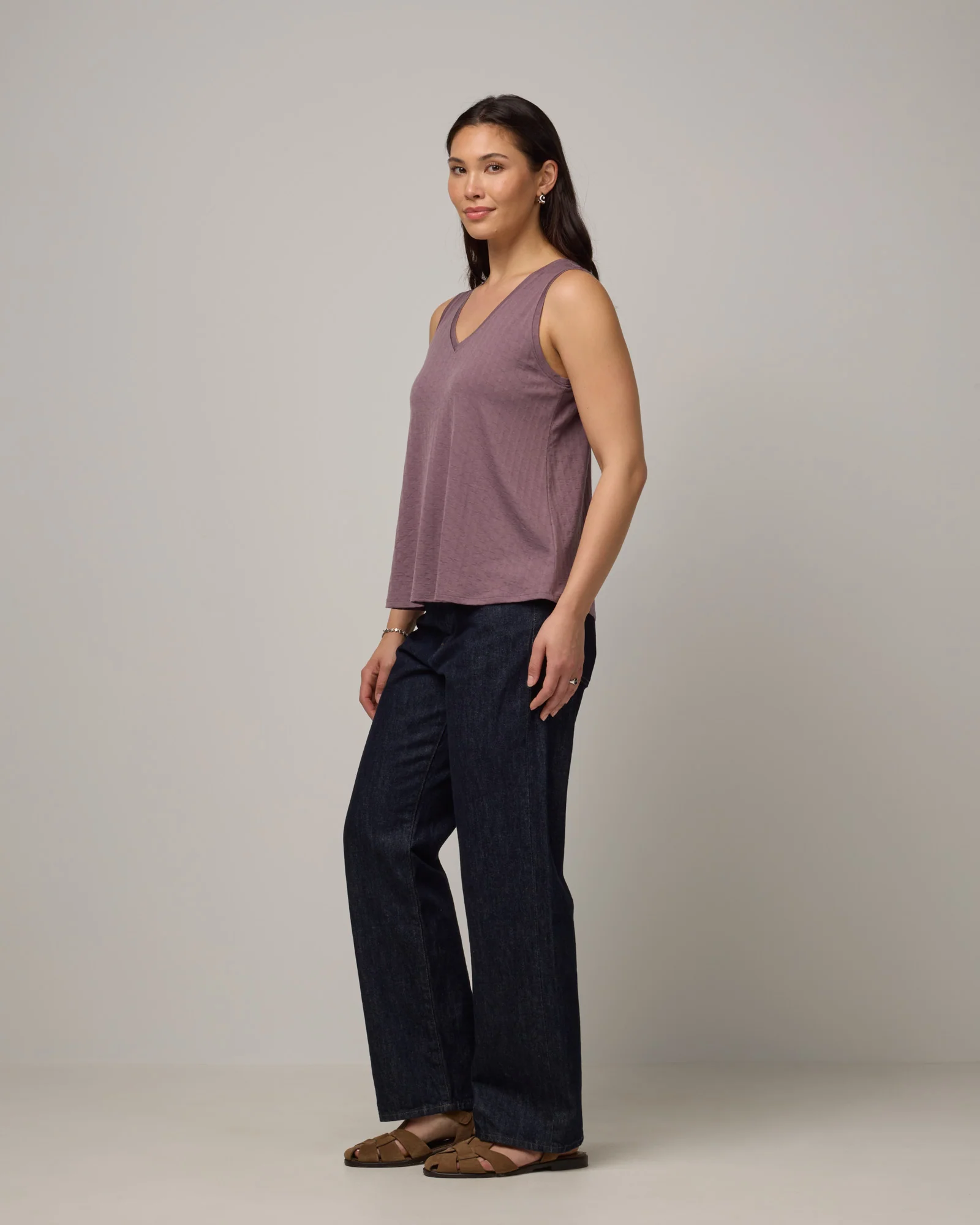 Poppy Jacquard Reversible Tank - Image 5