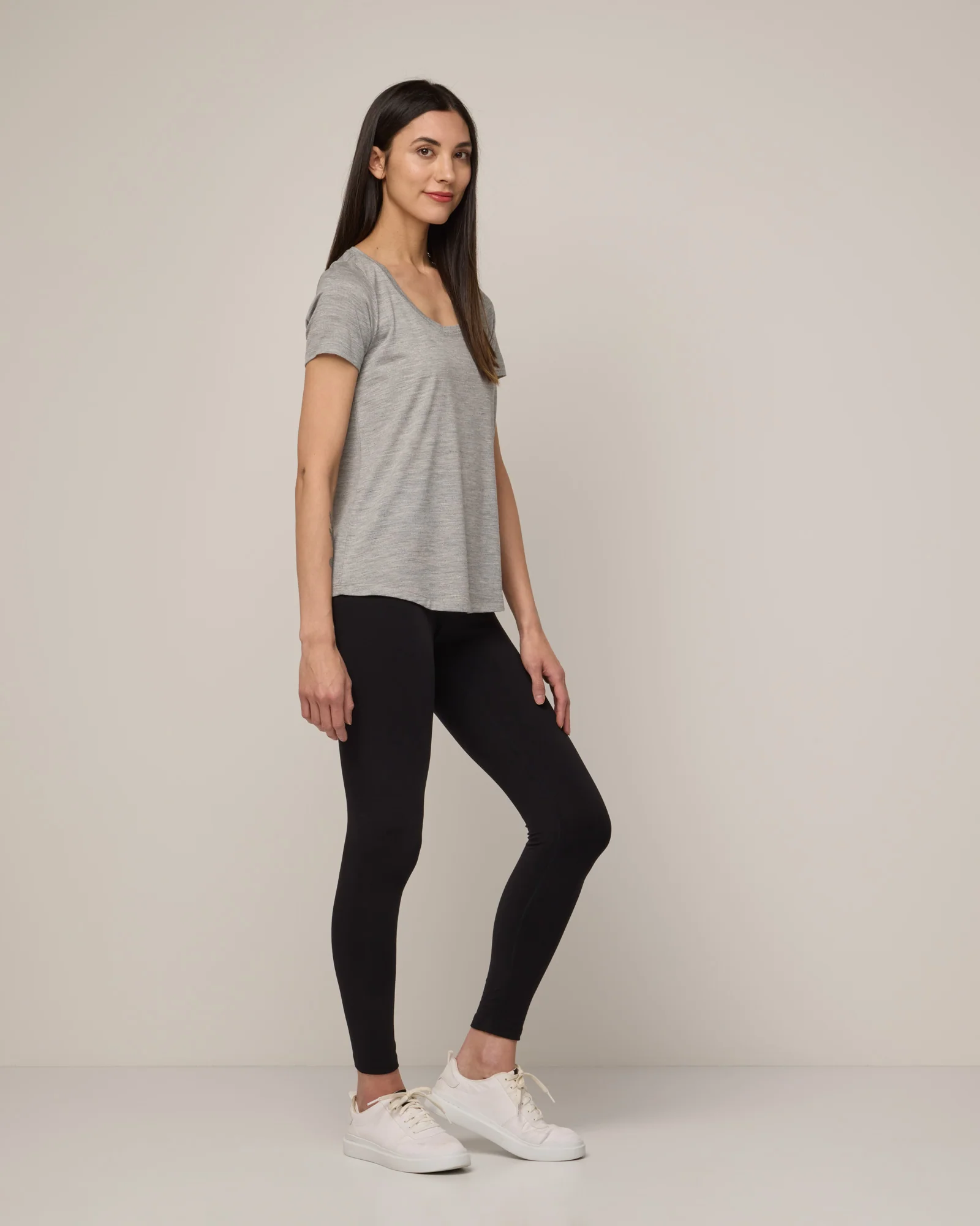 Stella Signature Scoop Neck Tee - Image 2
