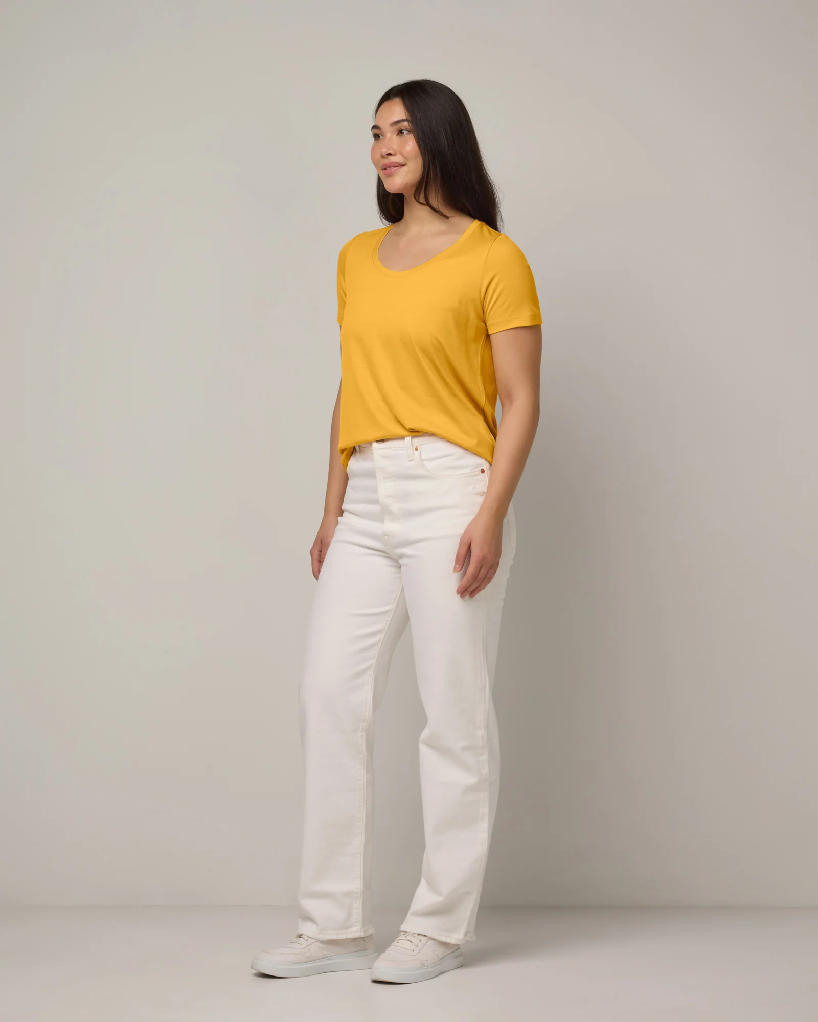 Stella Signature Scoop Neck Tee - Image 2