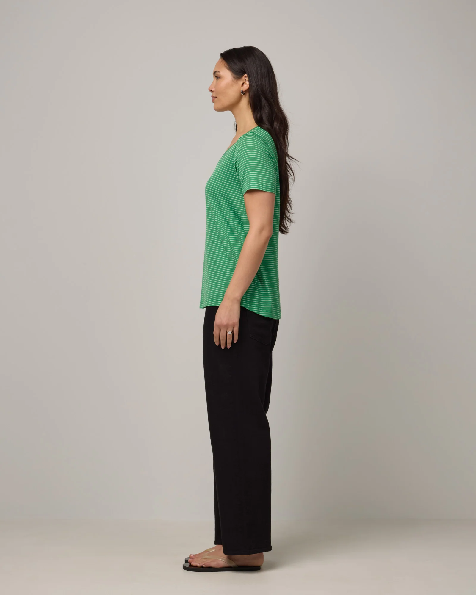 Stella Signature Scoop Neck Tee - Image 3