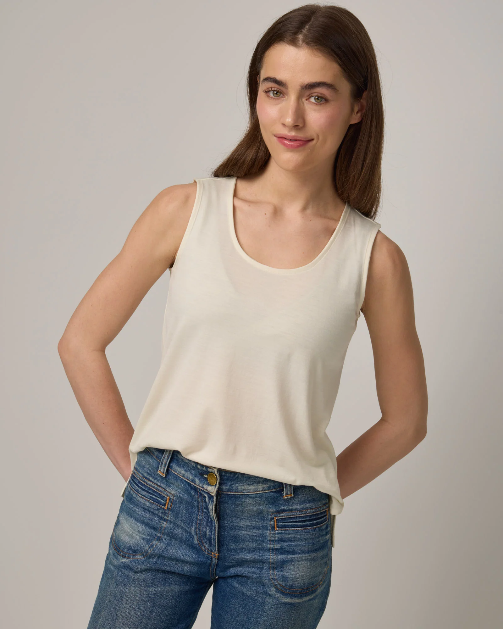 Steph Scoop Neck Tank - Image 4