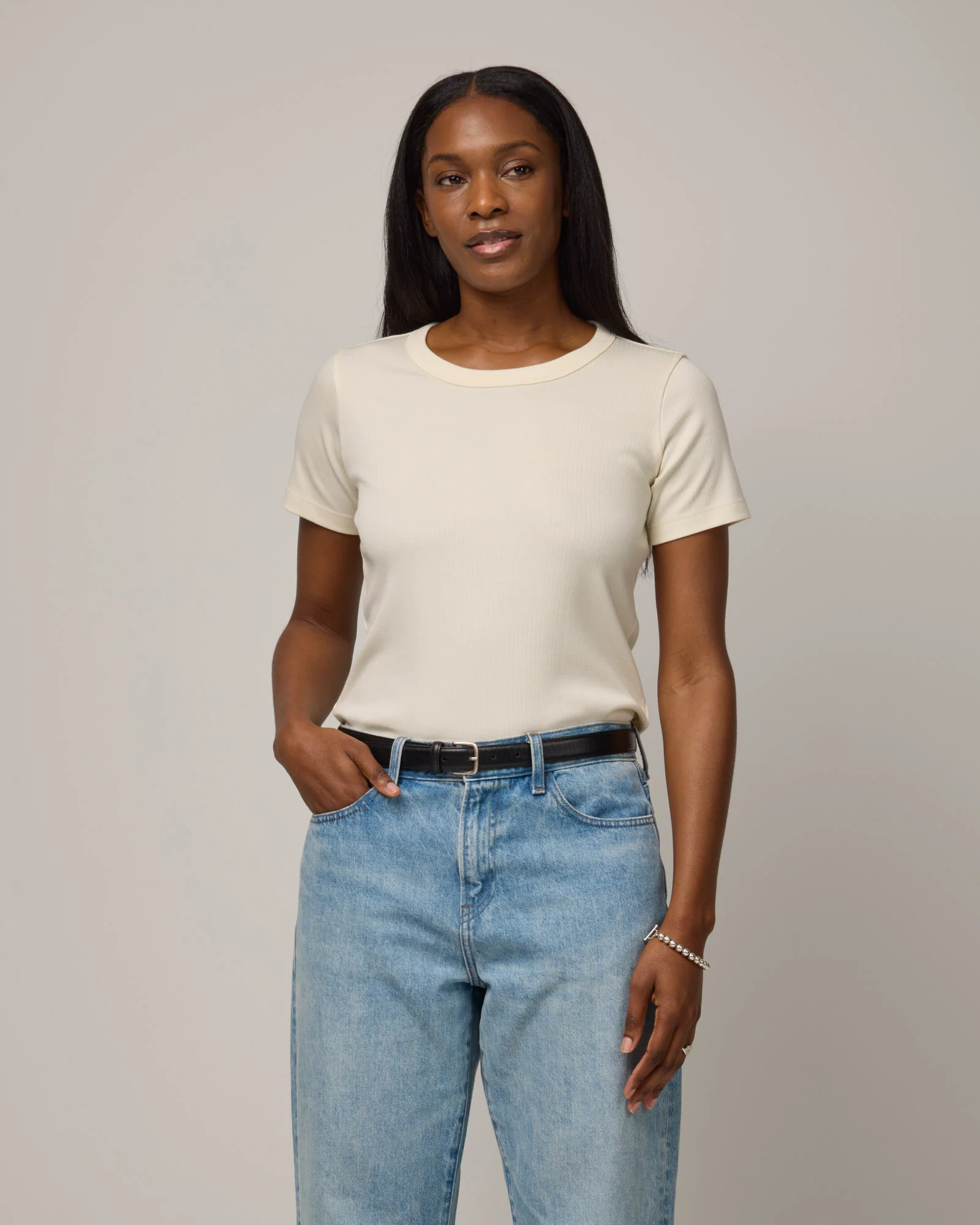 Taylor Ribbed Tee