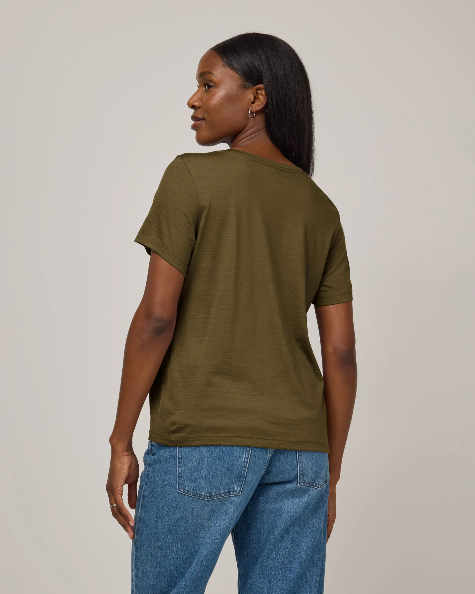 Zoe Easy Crew Neck Tee - Image 3