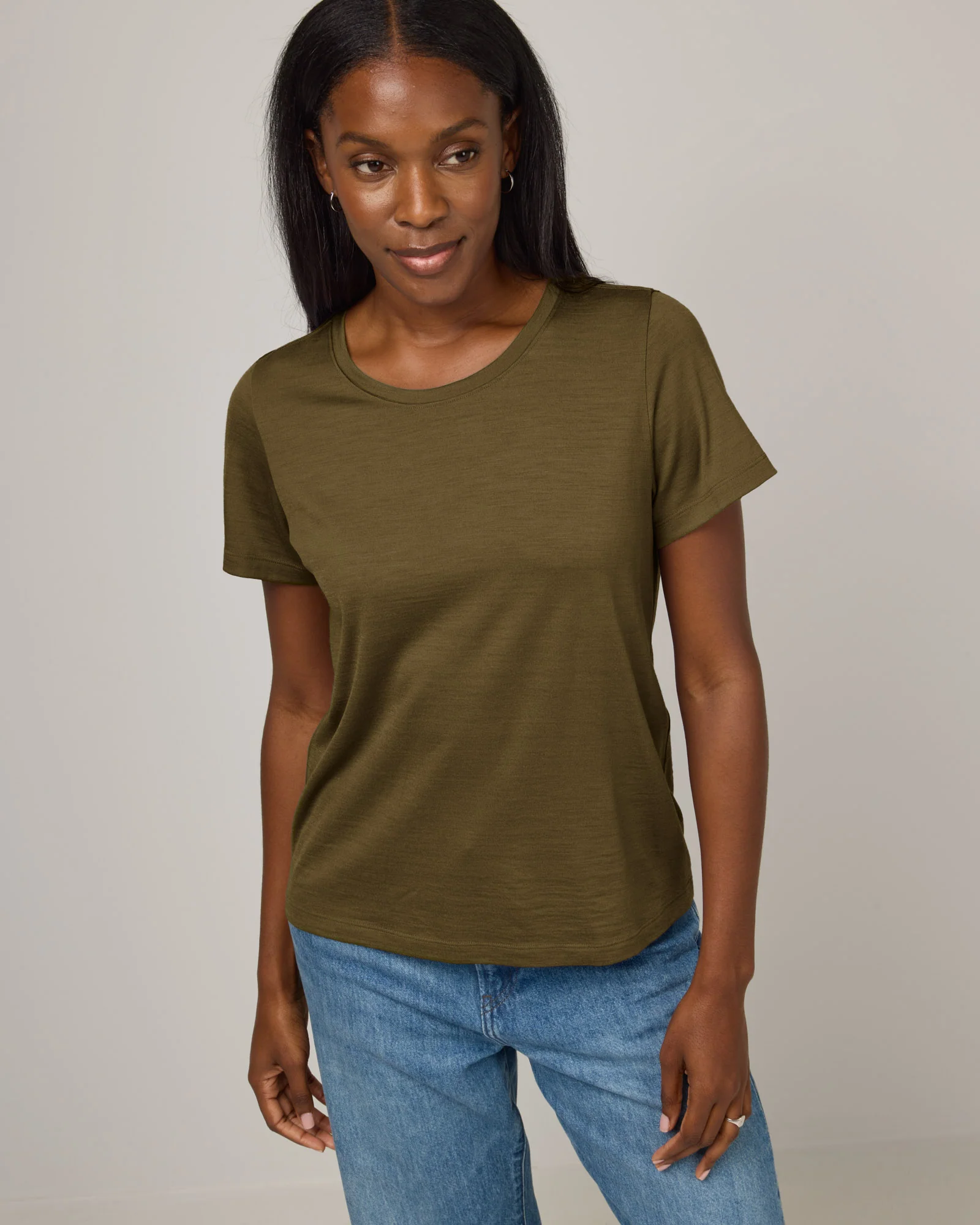 Zoe Easy Crew Neck Tee - Image 4
